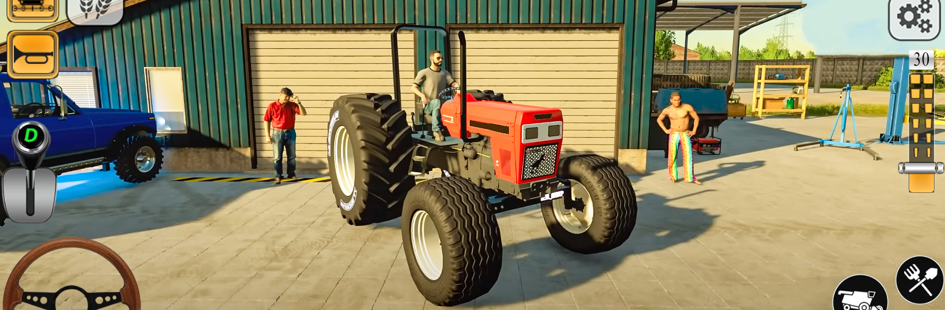 Real Cargo Tractor Games 3d