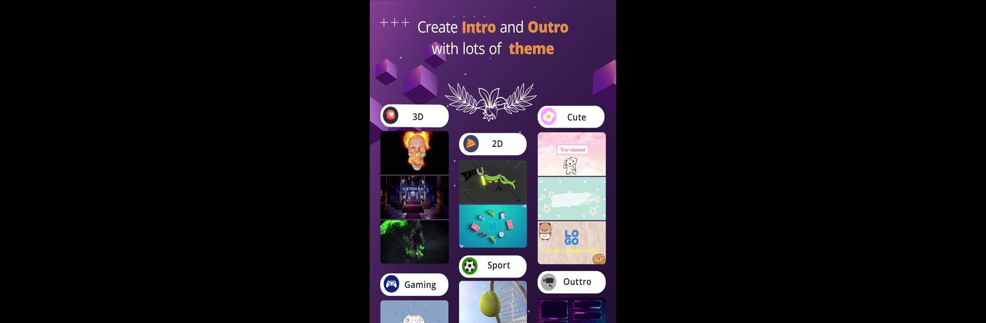 Intro video maker