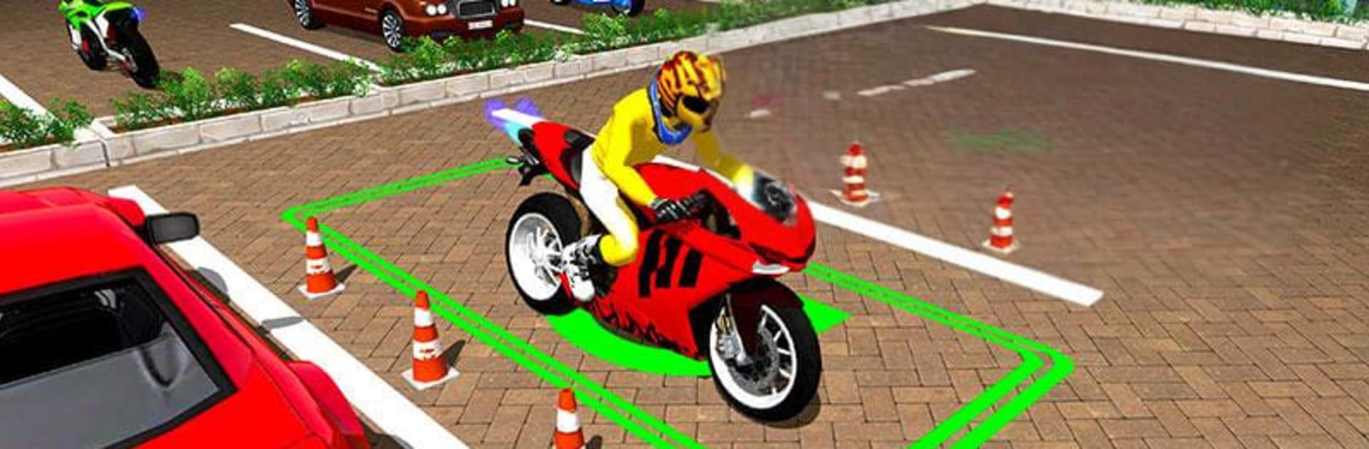 Bike Parking Moto Driving Game