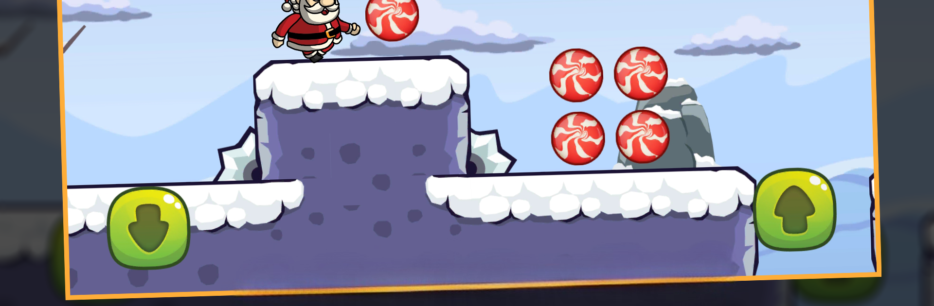 Santa Run 2D Xmas Santa Runner