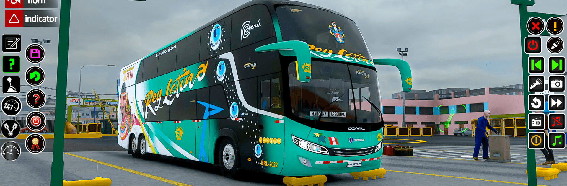 Bus Driving Simulator Games 3D