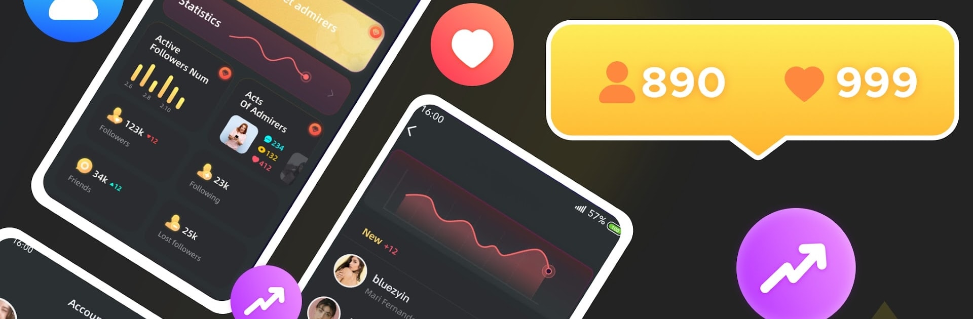 Followers & Like - TikTracker