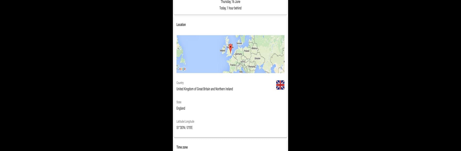 World Clock by timeanddate.com