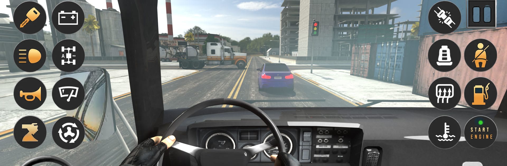 Semi Truck Driving Games 3D