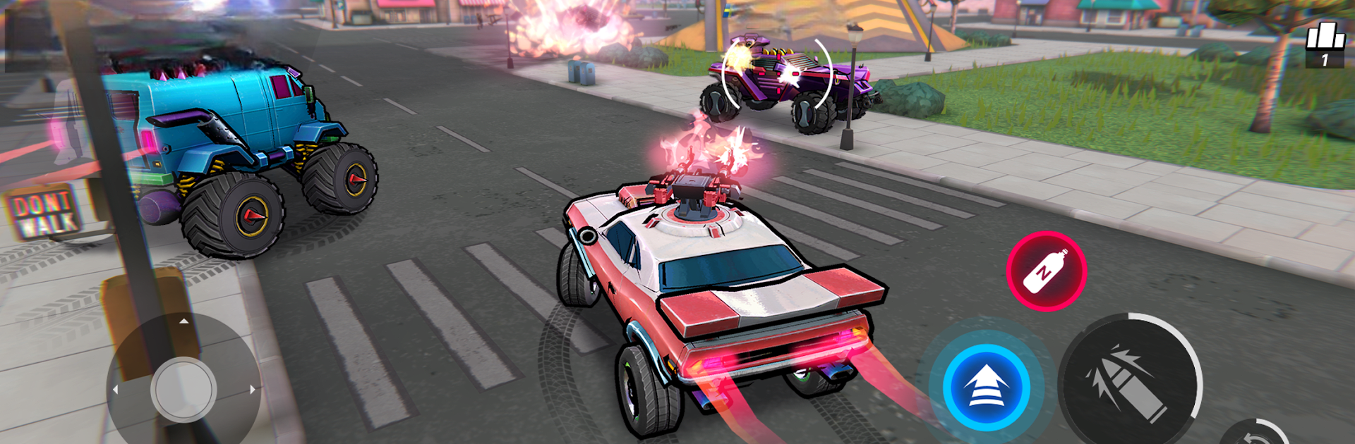 Battle Cars: Nitro PvP Shooter