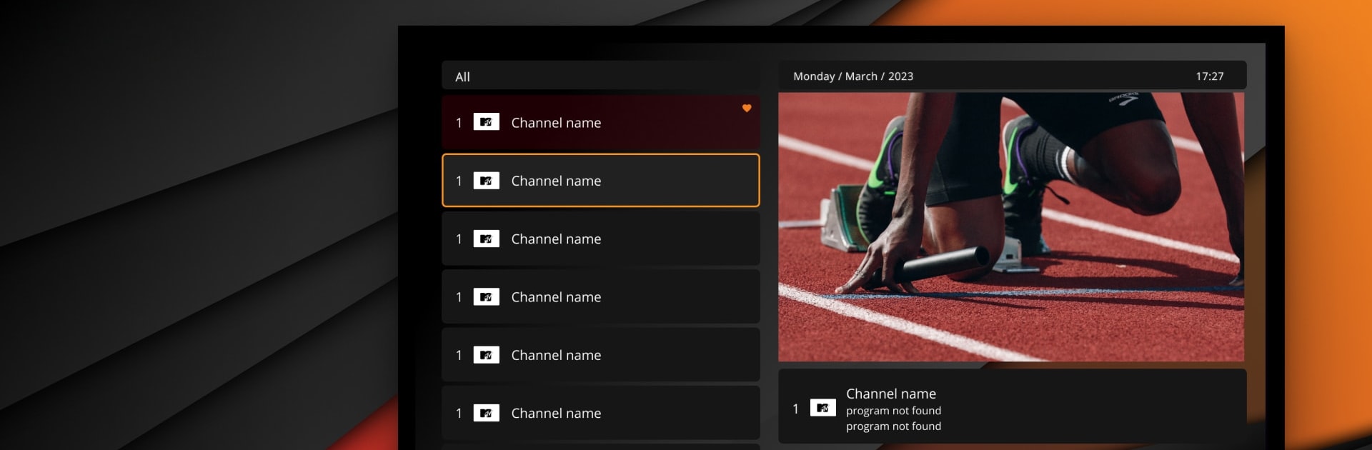 IPTV Stream Player