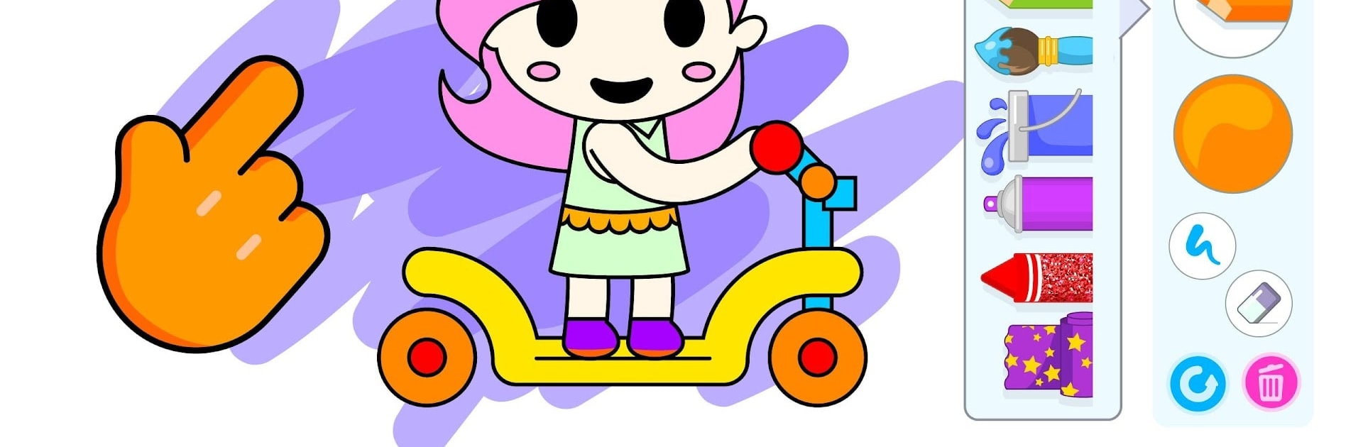 Kids Coloring Book: Painting Games For Toddler