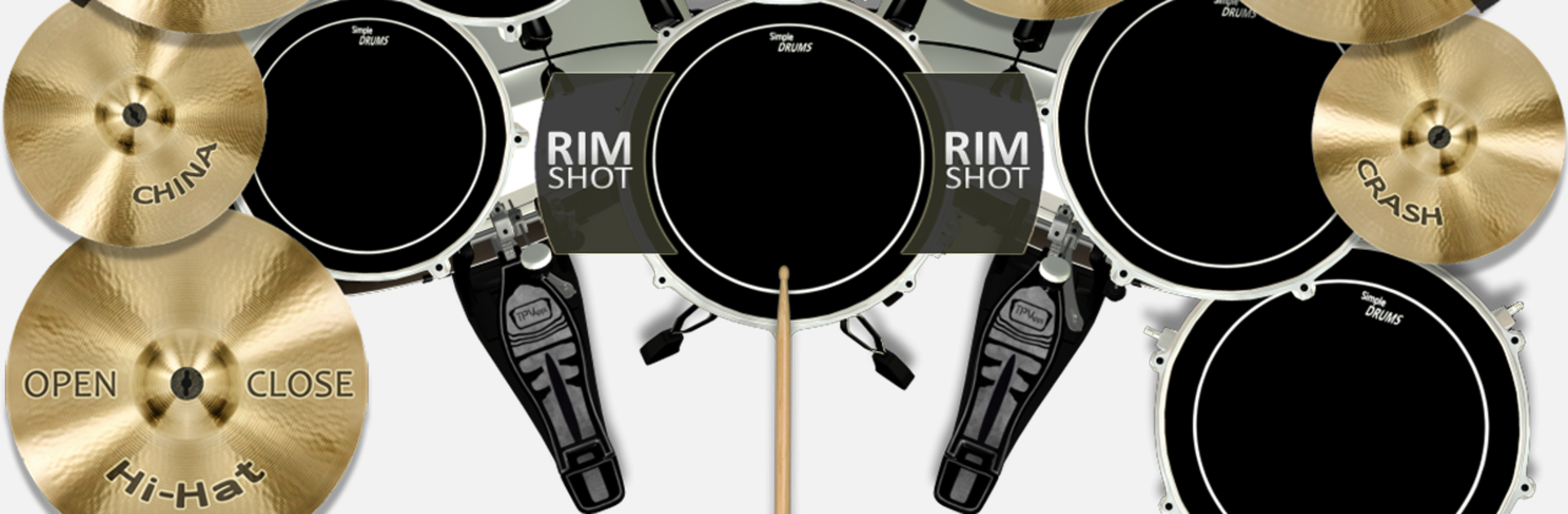 Simple Drums Deluxe - The Drum Simulator