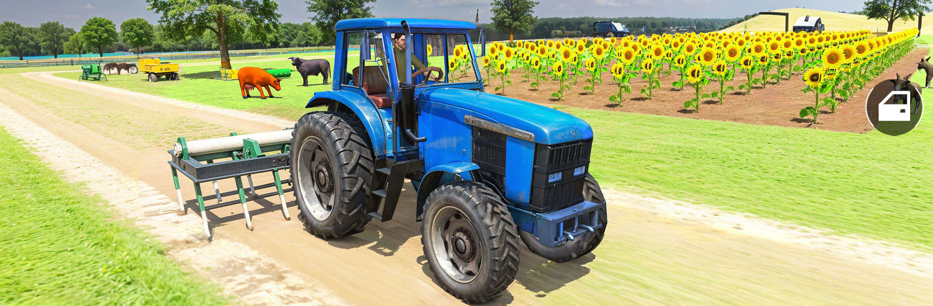 Indian Tractor Farming Game