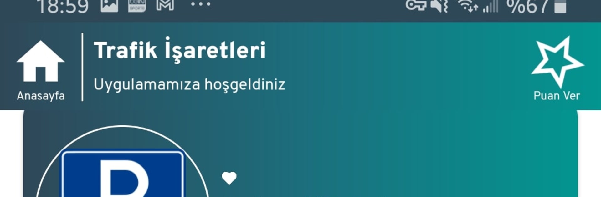 Trafik İşaretleri ve Anlamları