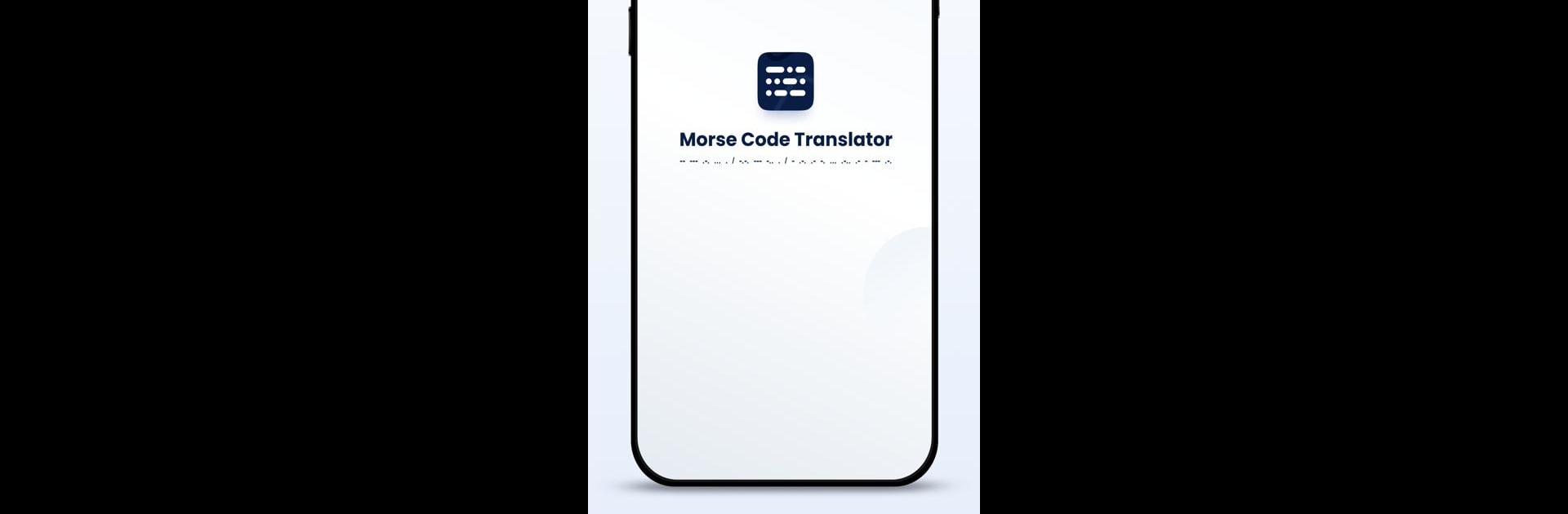 Morse Code Translator