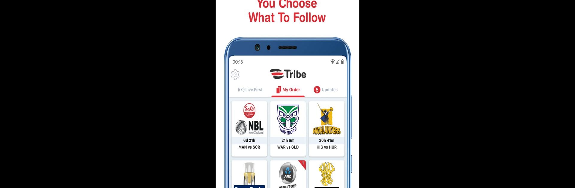 Tribe: Super Rugby, NRL, Big Bash, Black Caps +