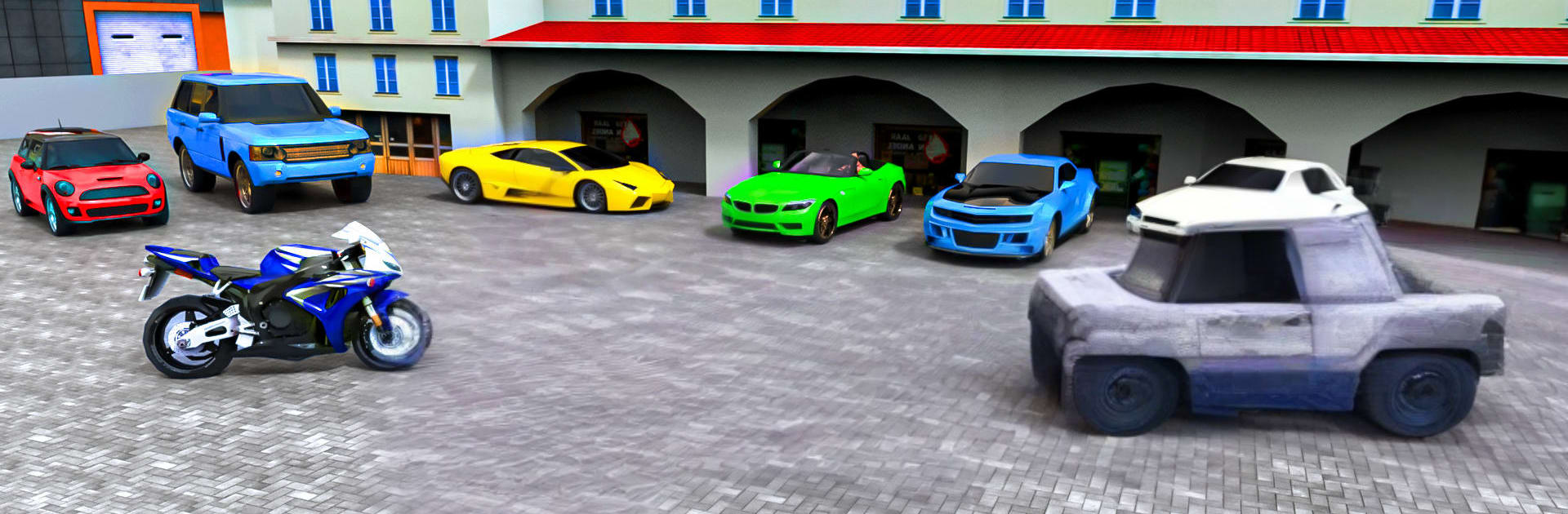 Open World Car Driving 3D Game