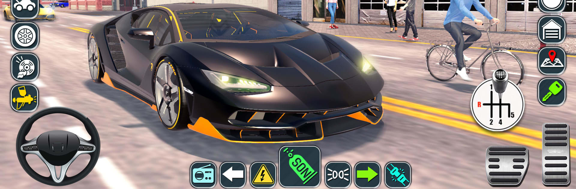 Lambo Game Super Car Simulator