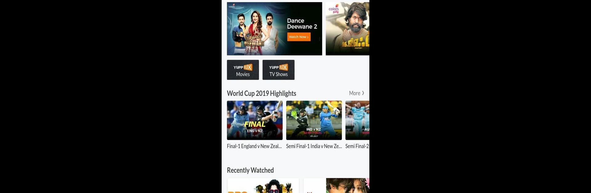YuppTV - LiveTV Movies Shows