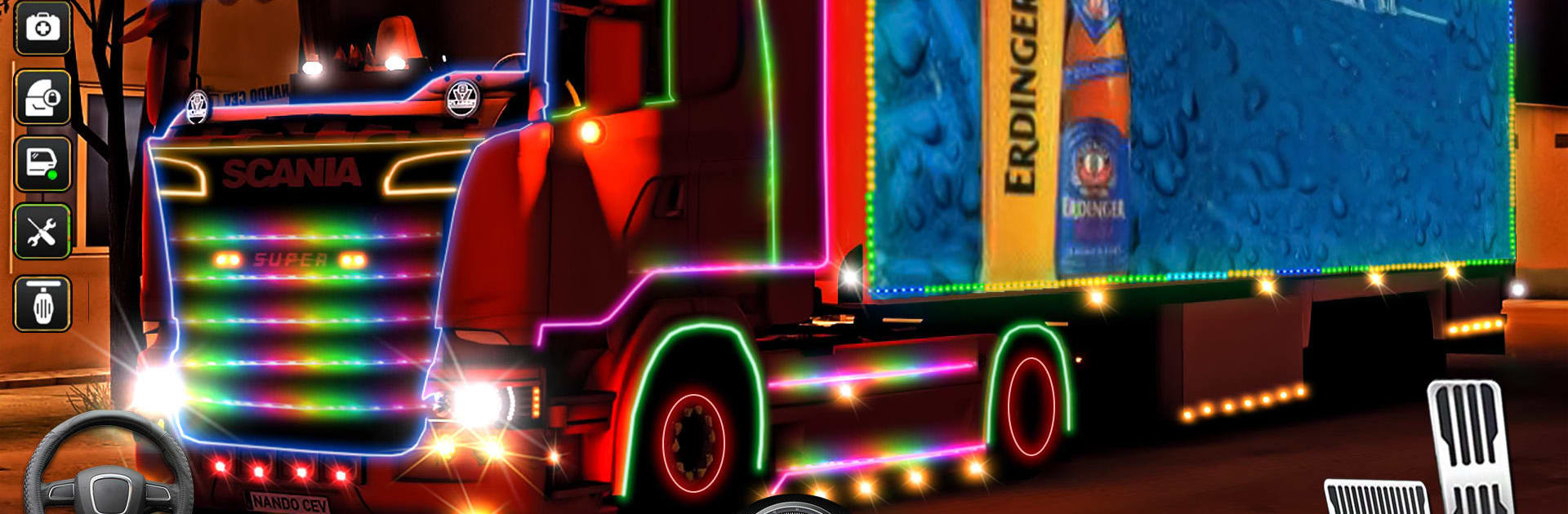 US Euro Truck Driving Games 3d