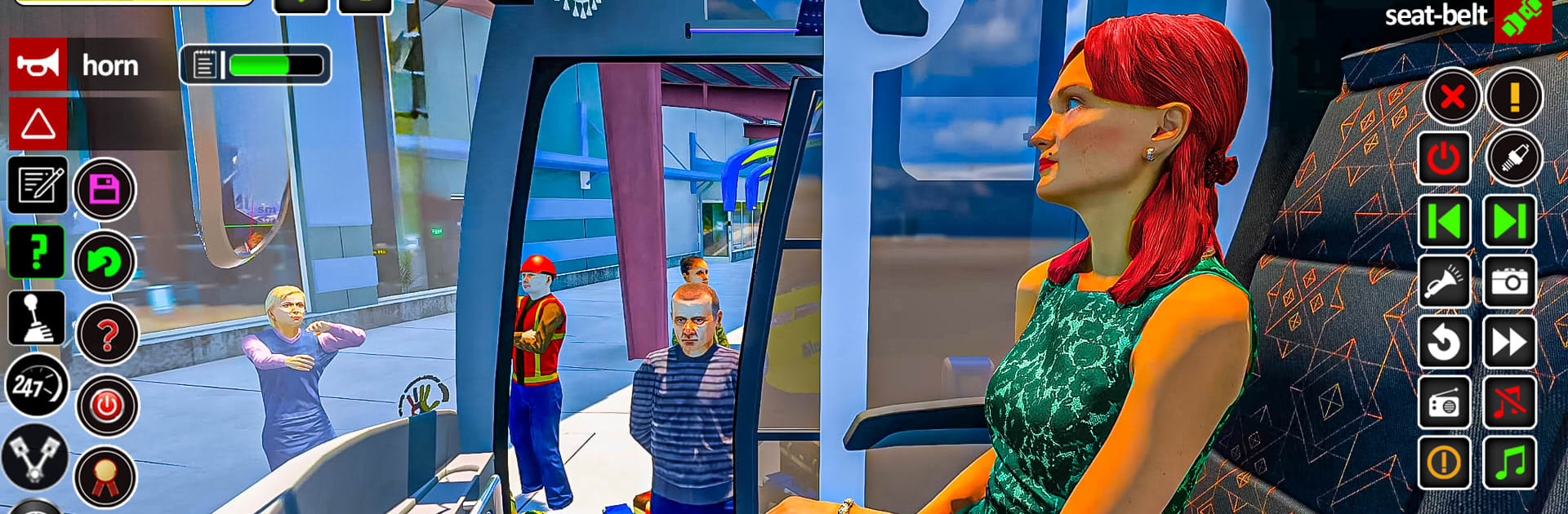 Open World Bus Driving Game 3d