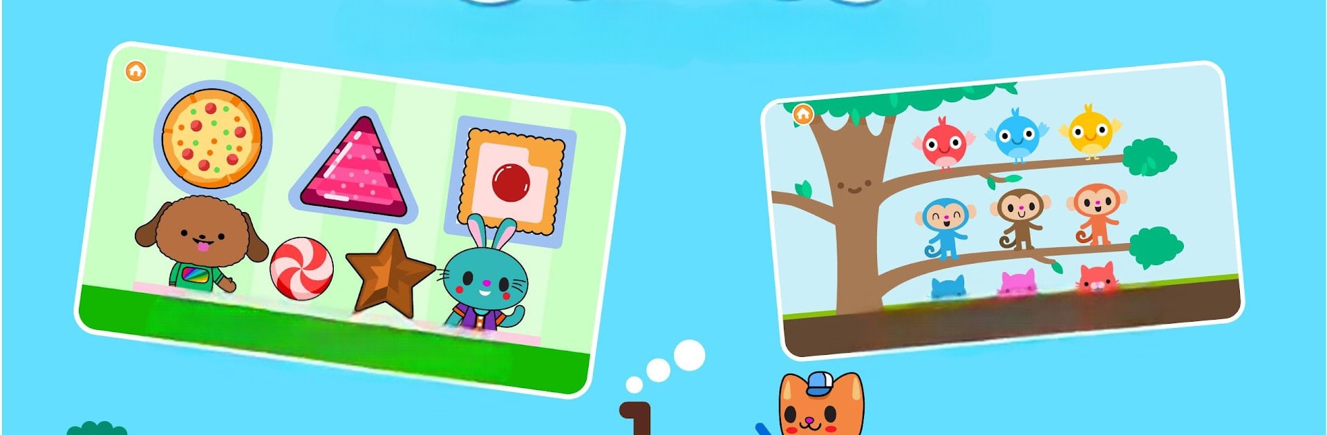 Toddler Learning Games For Kids 2-5 Years Olds