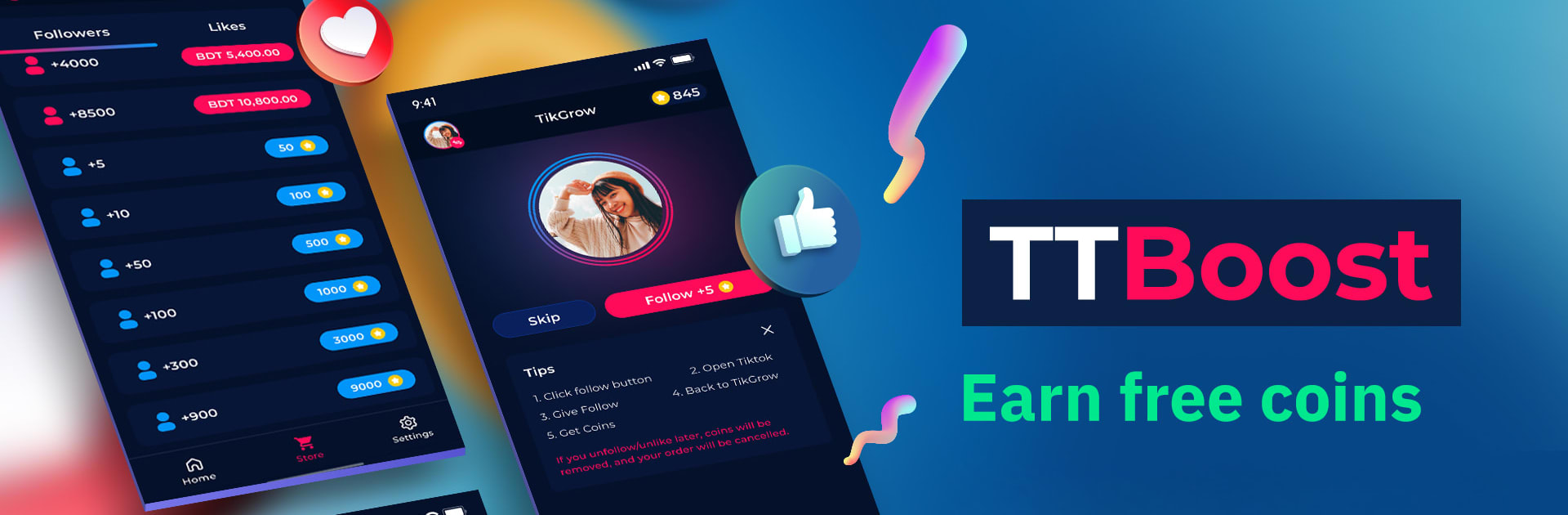 TTBoost: Get Likes & Followers