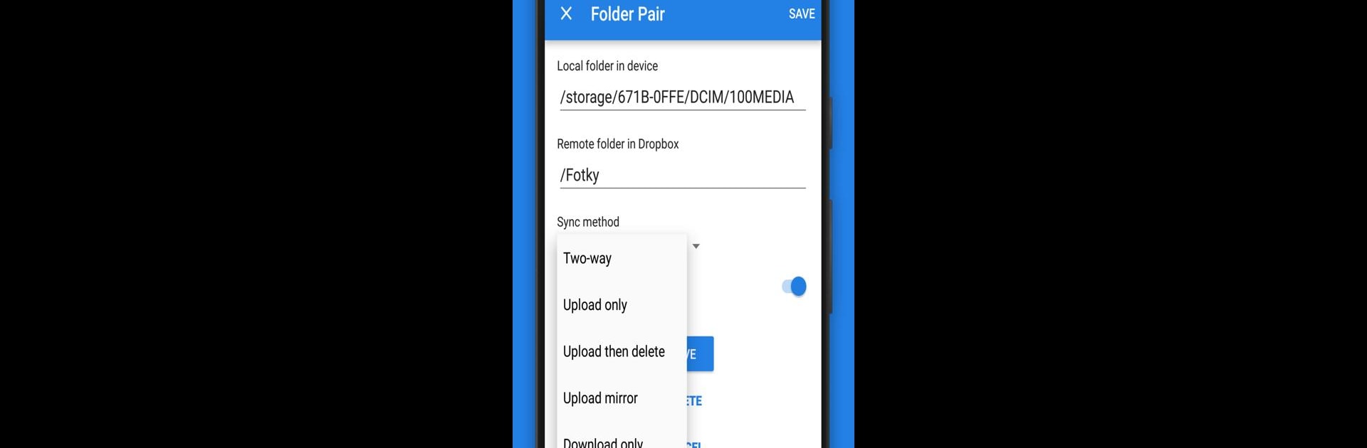Autosync for Dropbox - Dropsync