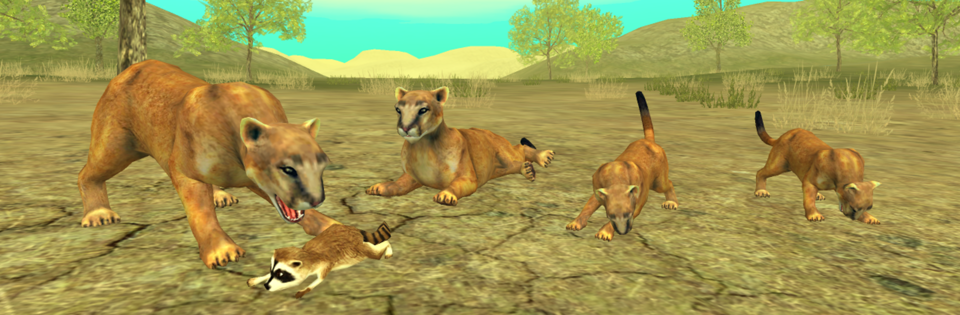 Wild Cougar Sim 3D