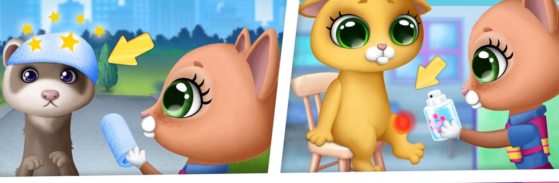Kitty Meow Meow City Heroes - Cats to the Rescue!