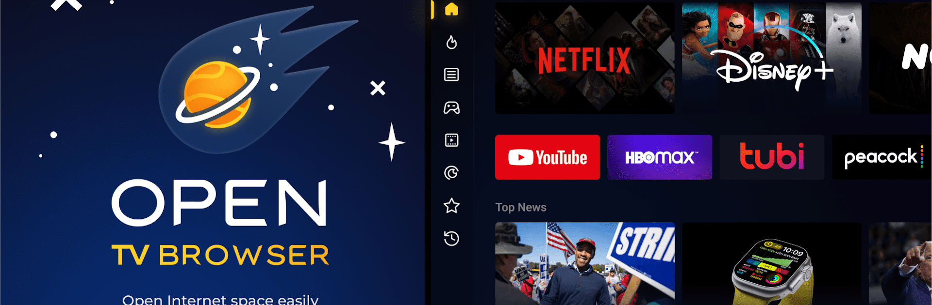 Open TV Browser