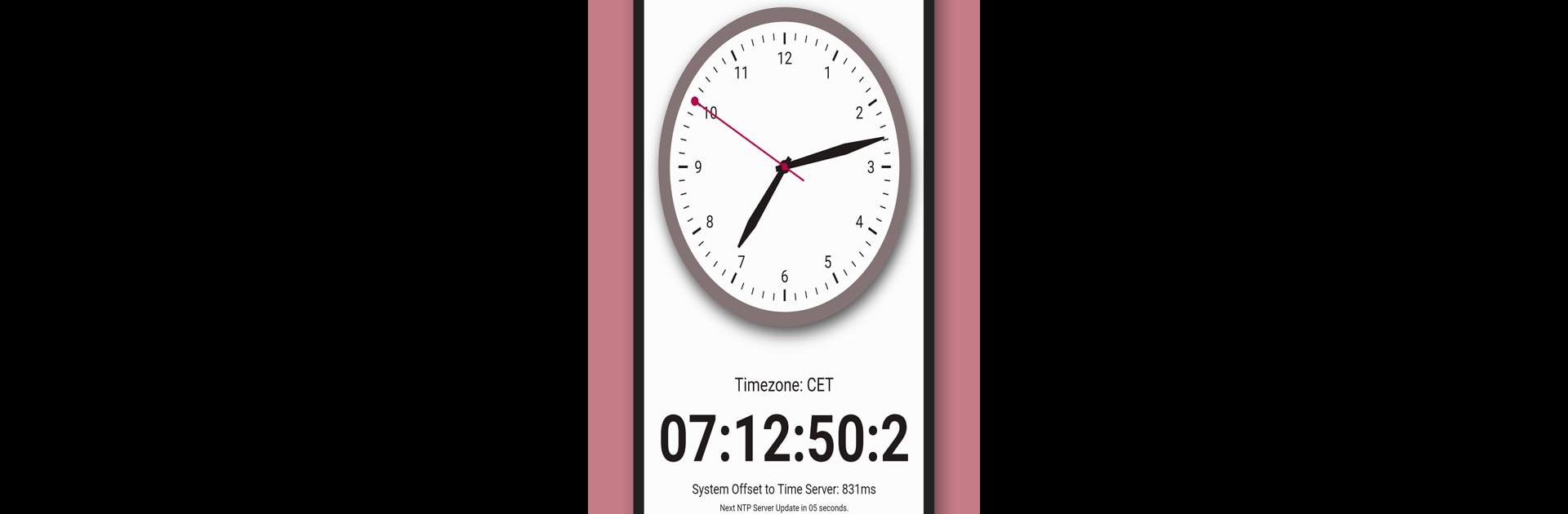 Atomic Time - NTP Clock Sync