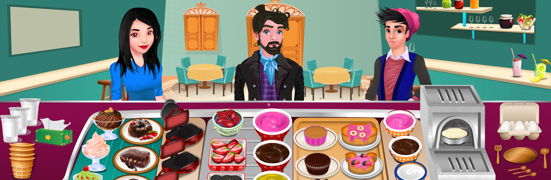 Cooking Max - Mad Chef’s restaurant game