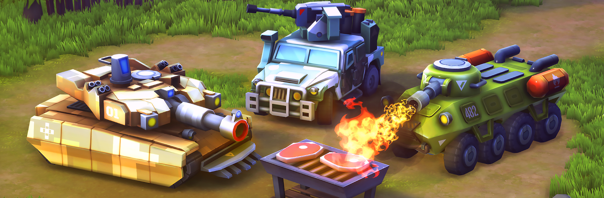 Tank Domination - 5v5 arena