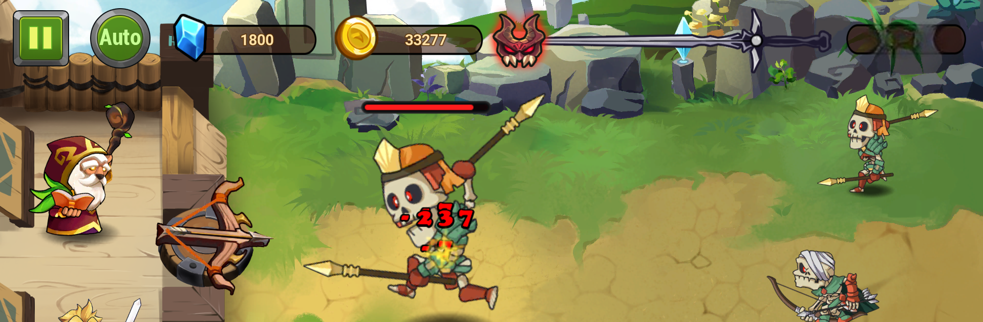 Castle Defender: Hero Shooter - Idle Defense TD