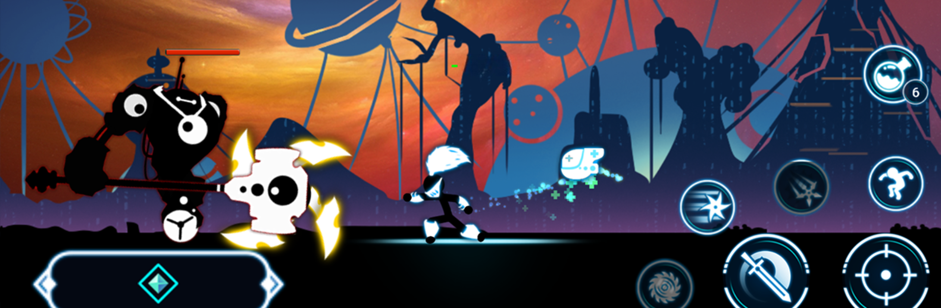 Stickman Ghost 2: Galaxy Wars - Shadow Action RPG