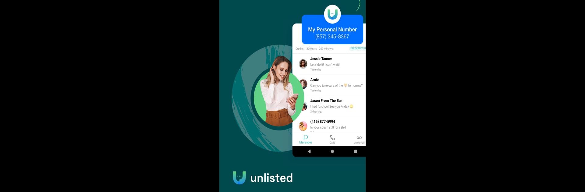 Unlisted - Second Phone Number