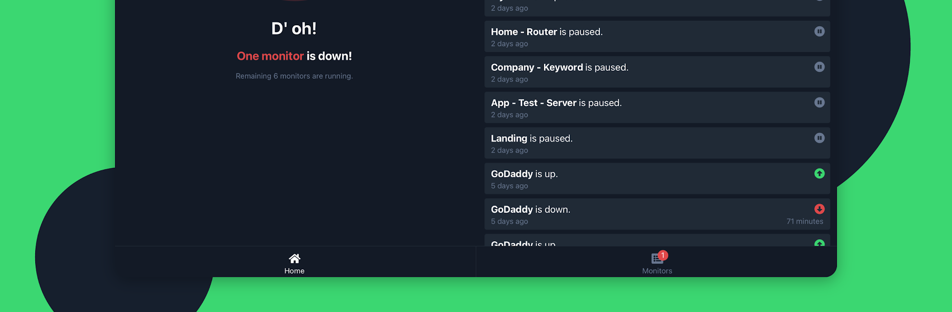 UptimeRobot: Monitor anything!