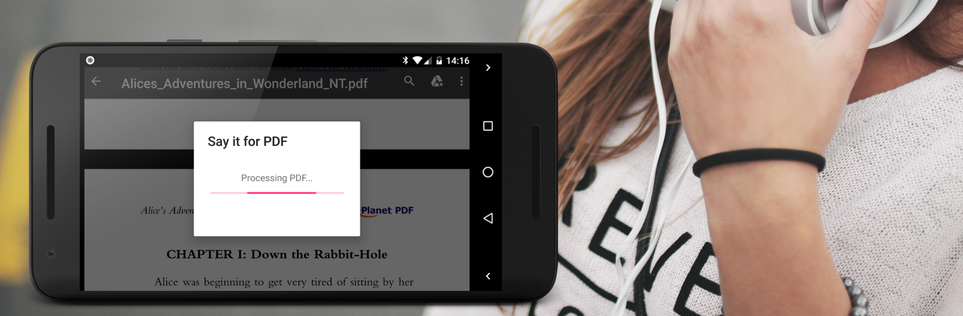 SayIt 💬 Text, articles or books to speech