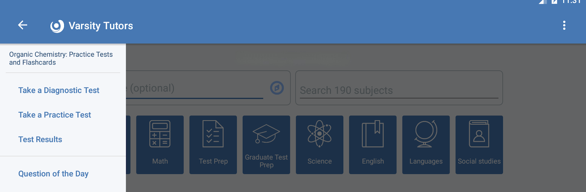 Organic Chemistry: Practice Tests and Flashcards