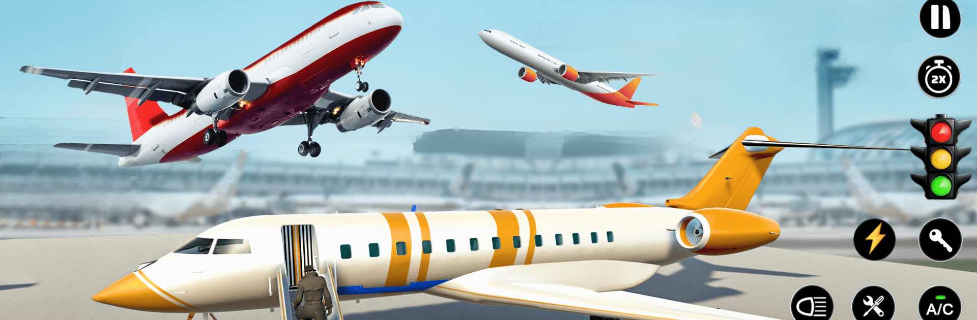 Plane Simulator Flight Pilot