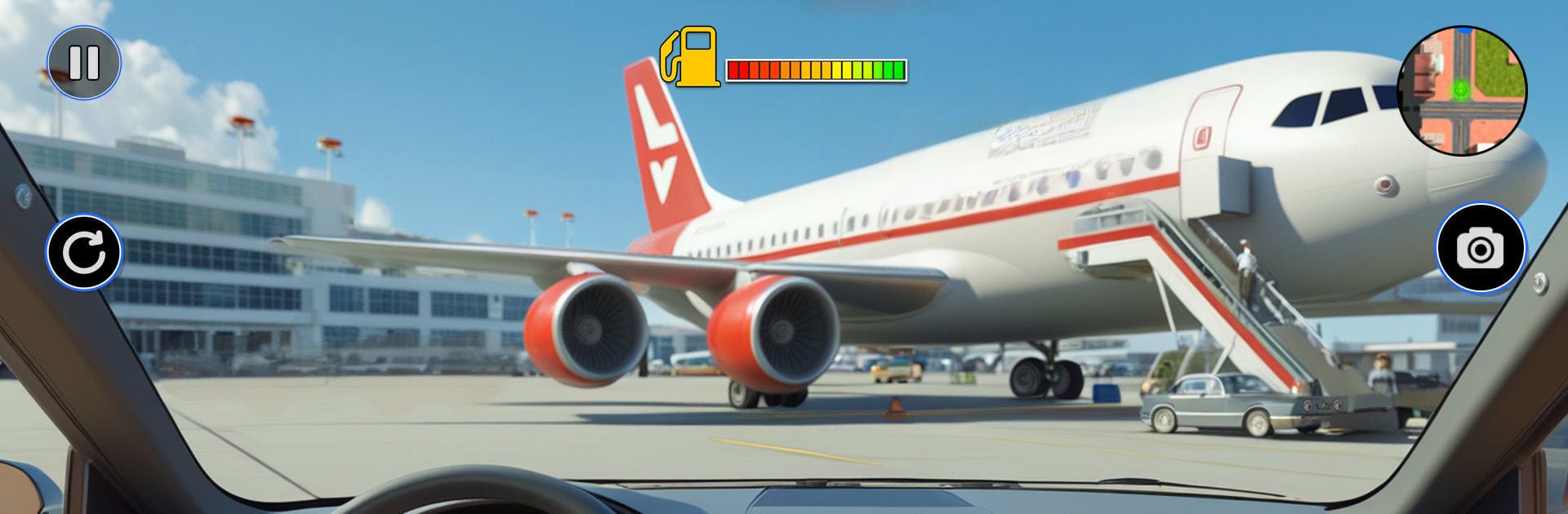 Airplane Pilot Car Transporter
