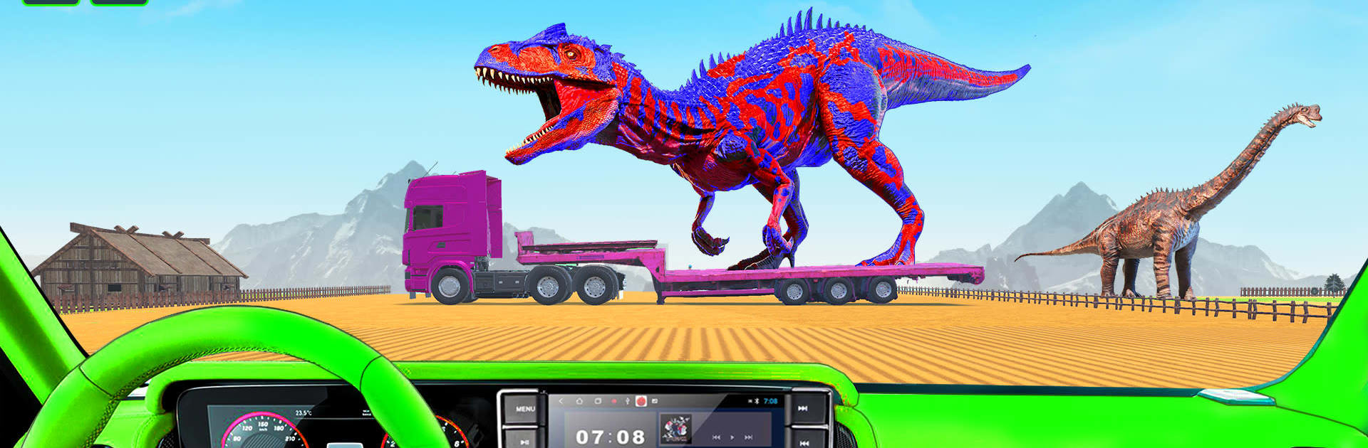 Dinosaur Games - Truck Games