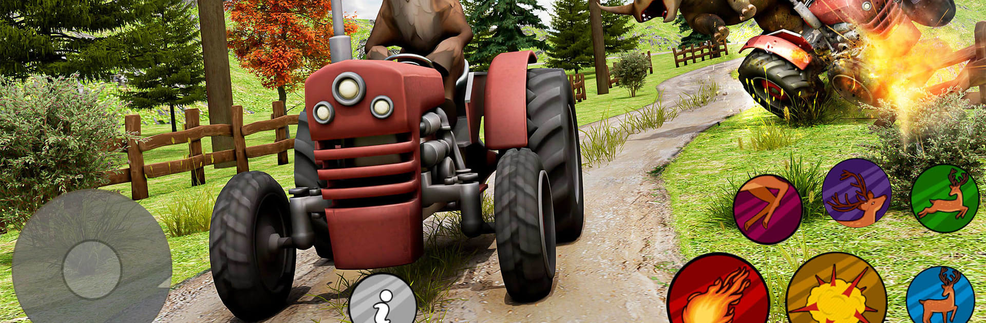 Crazy Deer Animal World 3d