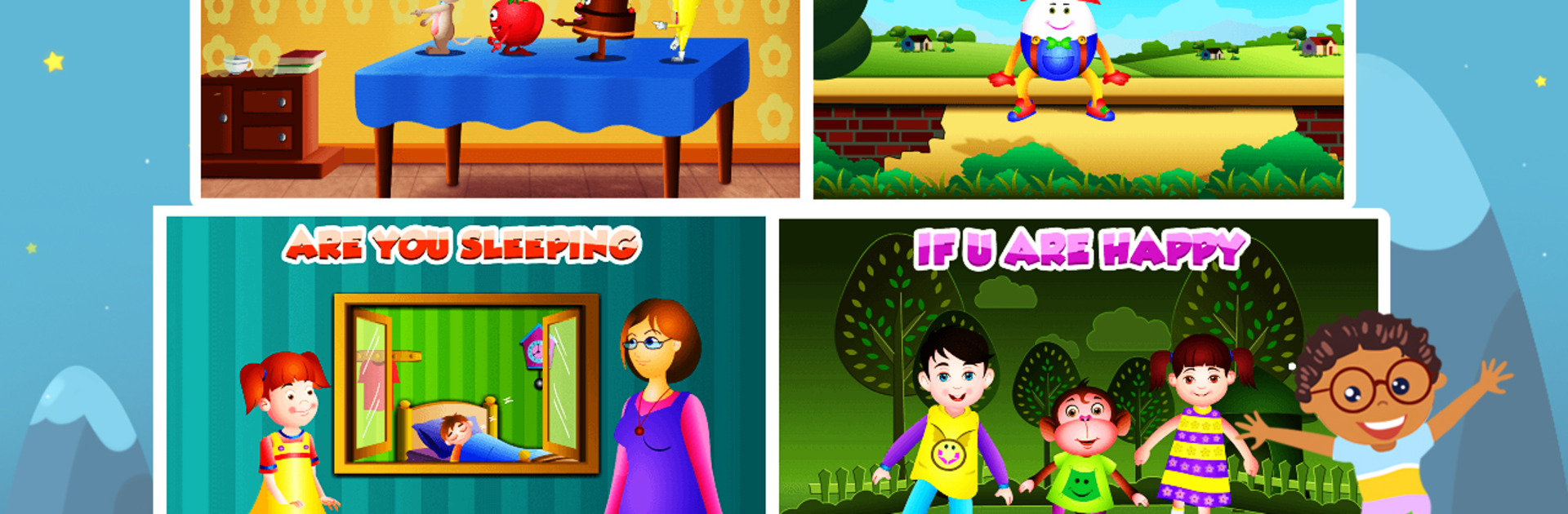 Top 25 Nursery Rhymes Videos - Offline & Learning