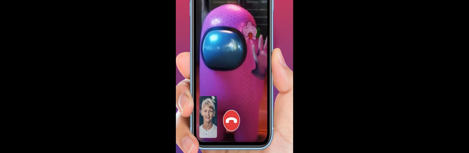 Video call from Among Us Impostors