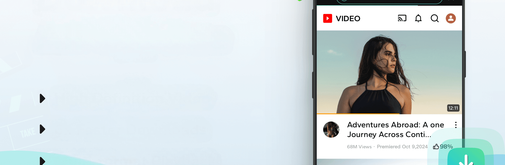 Video Downloader All HD player