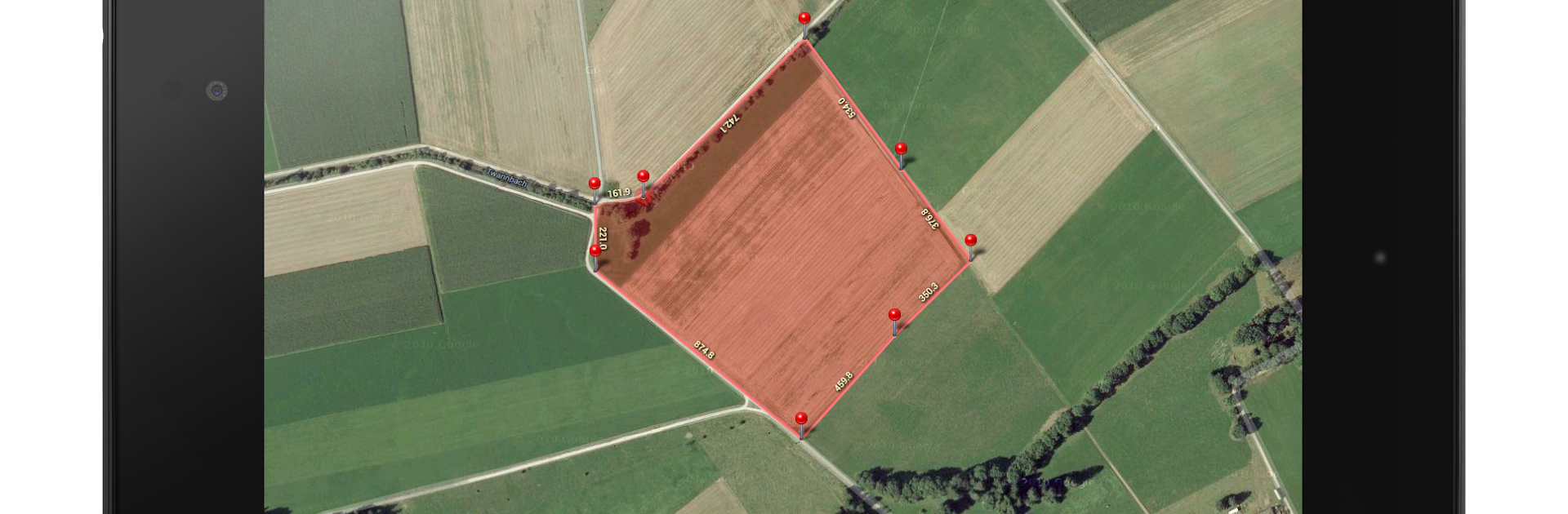 Planimeter - GPS area measure