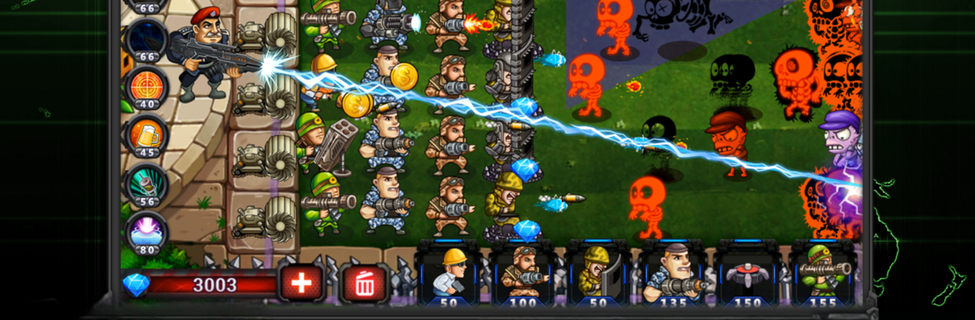 Army vs Zombies : Tower Defense Game