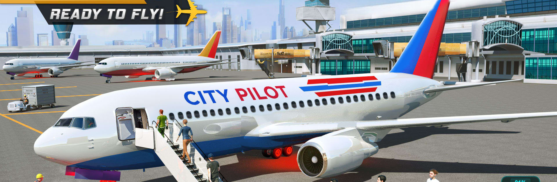 Pilote De Vol 3D Jeu d'Avion