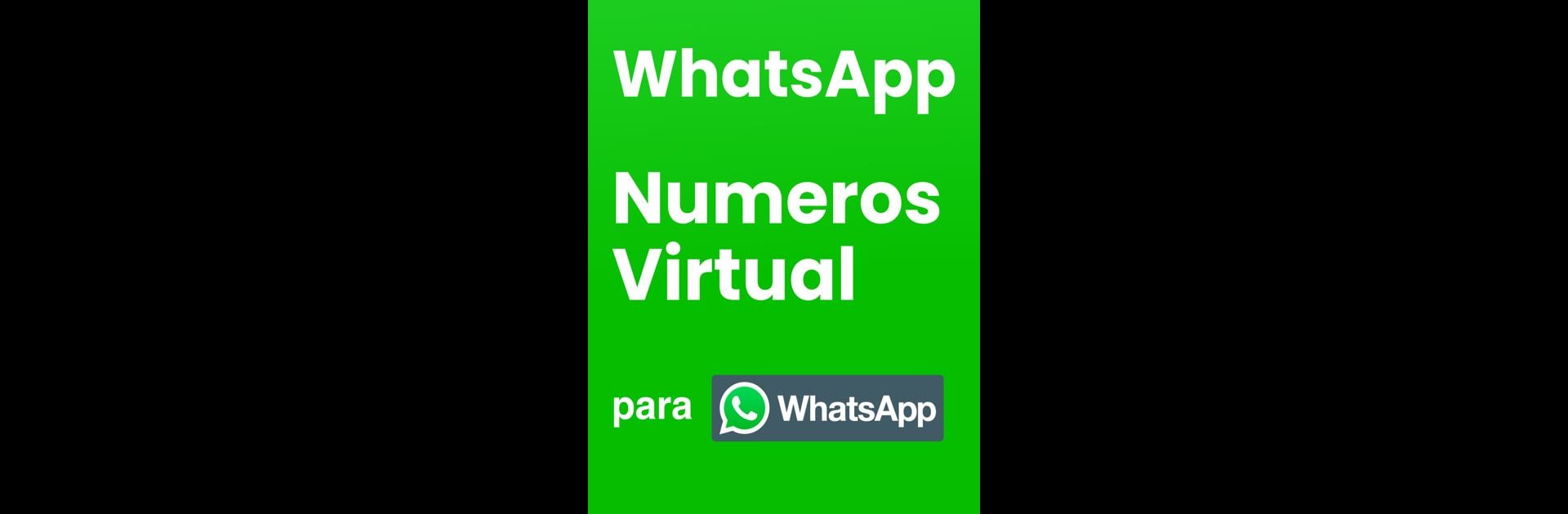 WhatsApp Número virtual