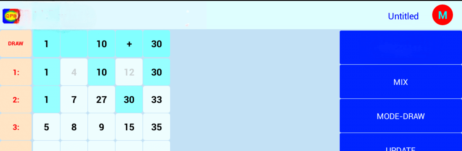 Quick Play Lotto