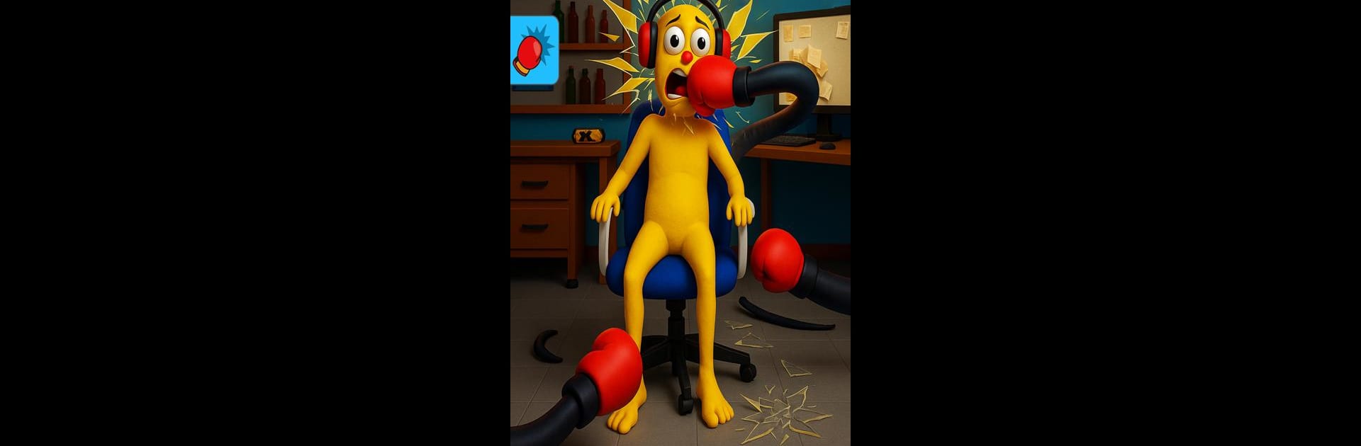 Annoying Crazy Uncle Punchout