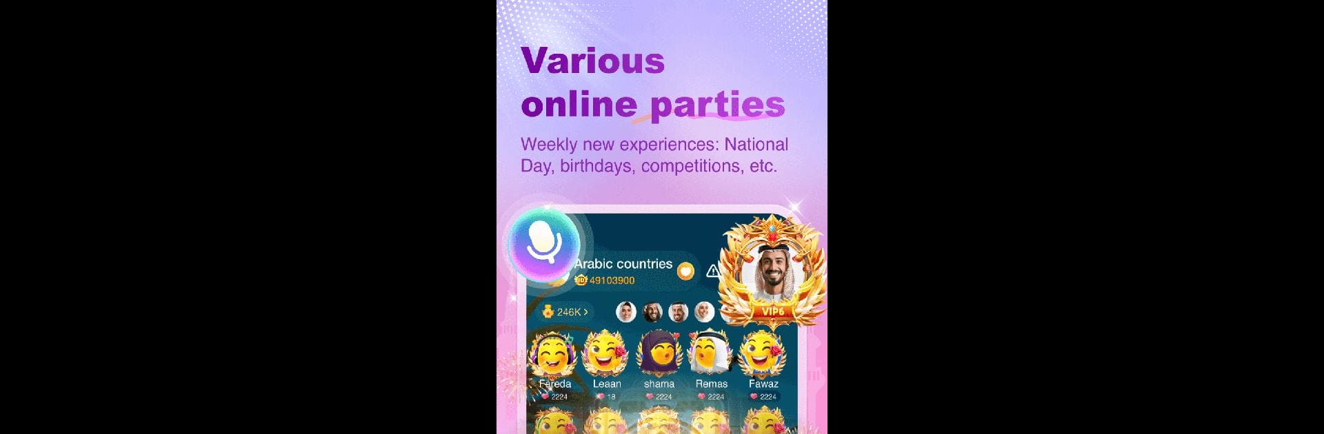 Waho - Live Stream, Voice Chat